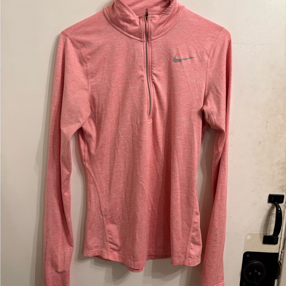 Nike Women's pink Long Sleeve Tee Running